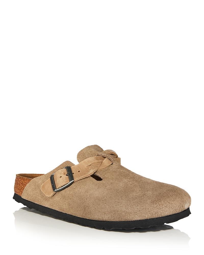 Birkenstock Womens Boston Braided Suede Clog Womens at Urban Outfitters Product Image