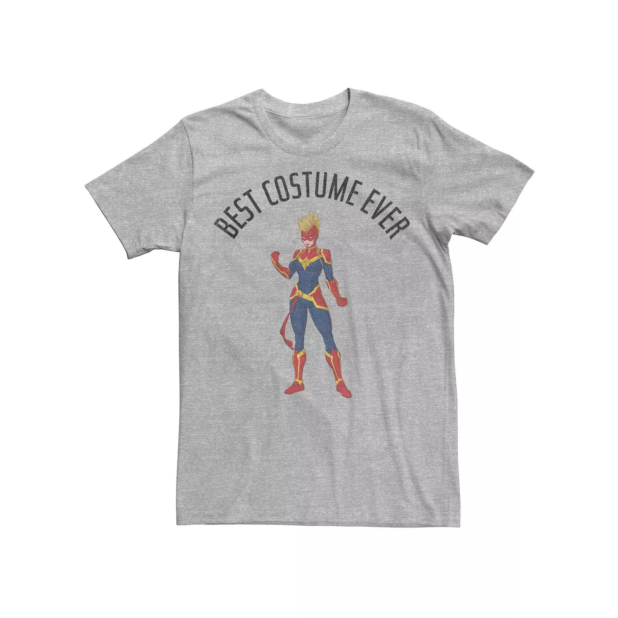 Men's Marvel Captain Marvel Best Costume Ever Portrait Graphic Tee,  Product Image