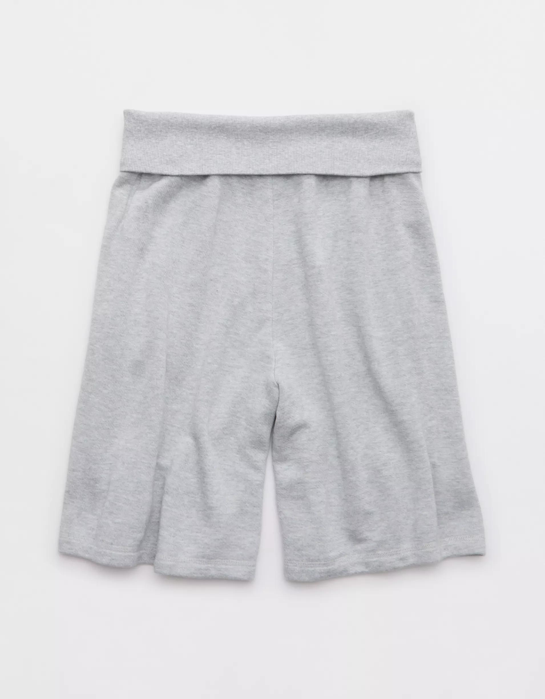 OFFLINE By Aerie Keep It 100 Terry Foldover Long Short Product Image