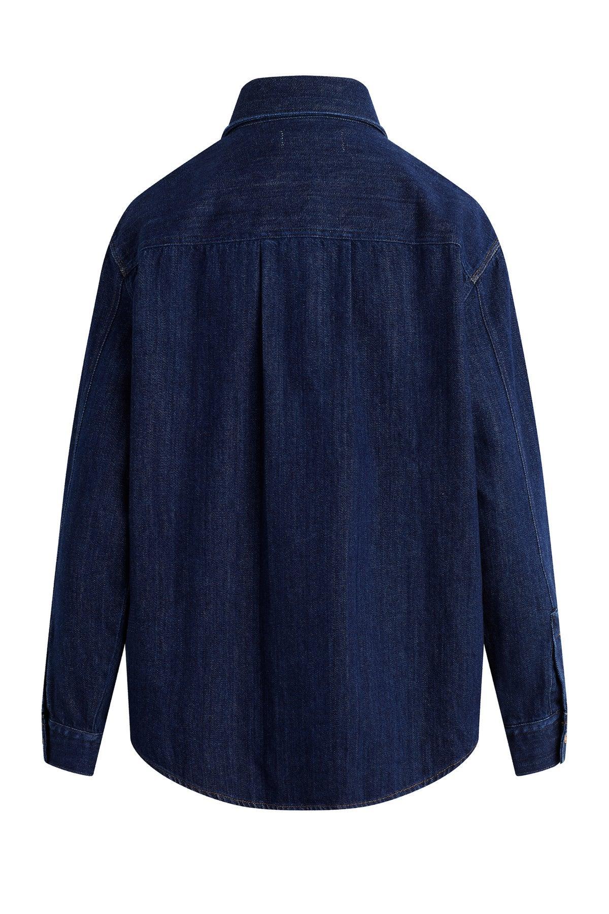 Oversized Button Down Shirt Female Product Image