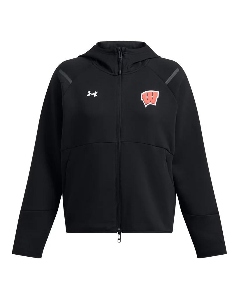 Women's UA Unstoppable Fleece Collegiate Jacket Product Image