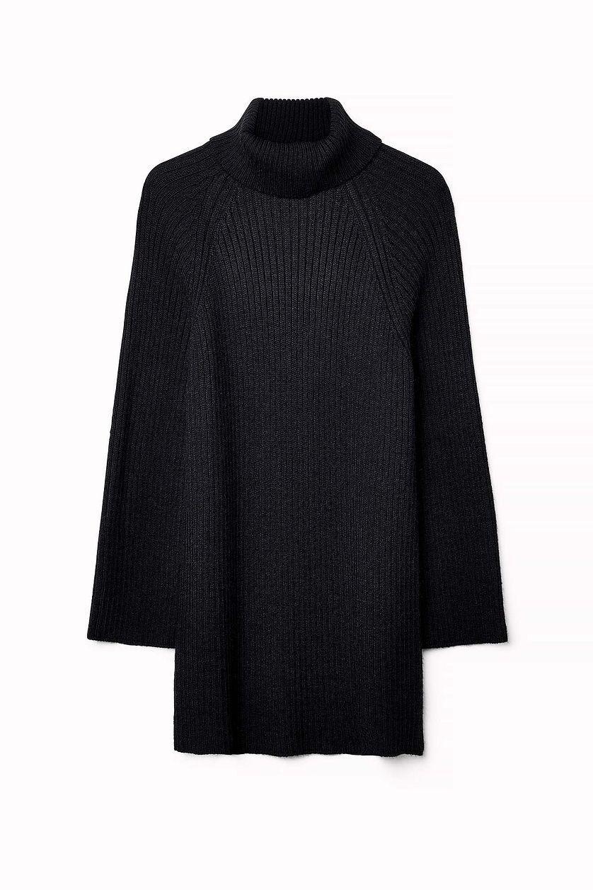 Knitted Sweater Dress Offwhite Product Image