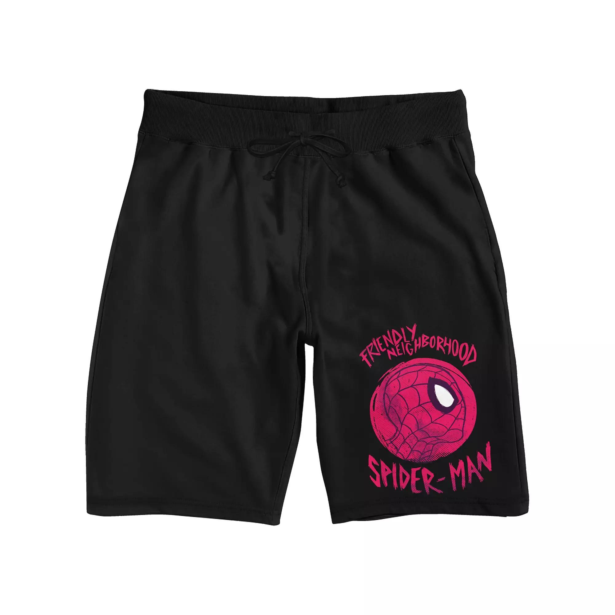 Men's Marvel Friendly Neighborhood Spider-Man Classic Pajama Shorts,  Product Image