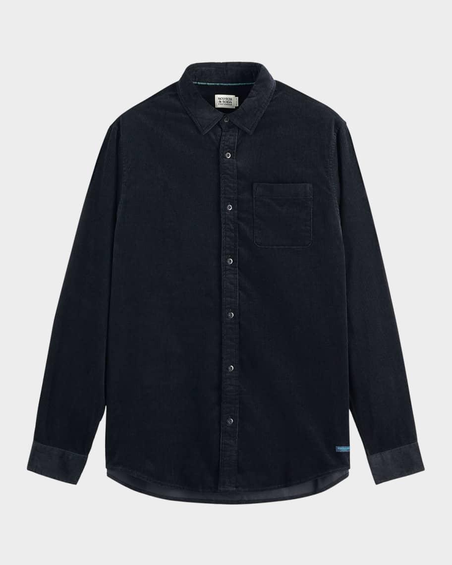 Mens Corduroy Sport Shirt Product Image