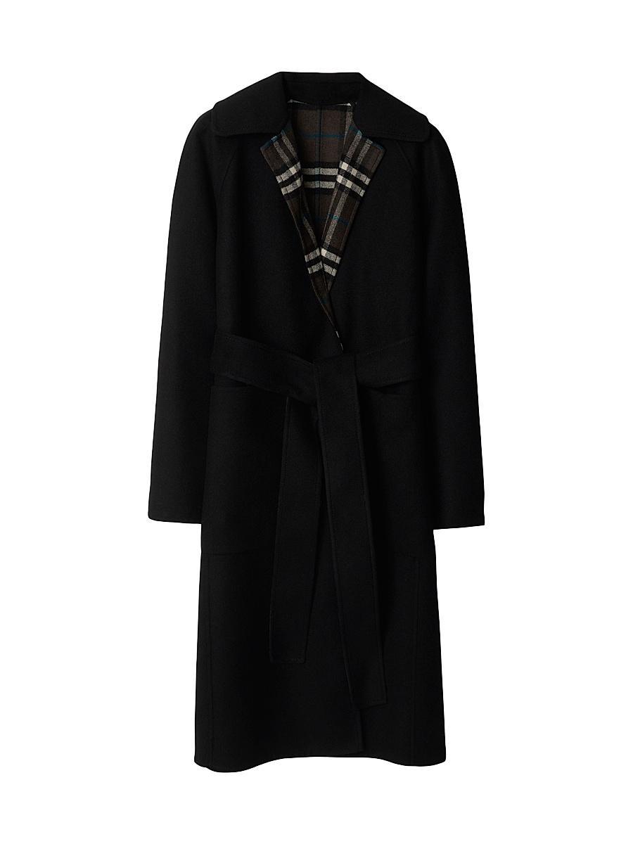 Womens Turnbridge Wool Reversiable Wrap Coat Product Image