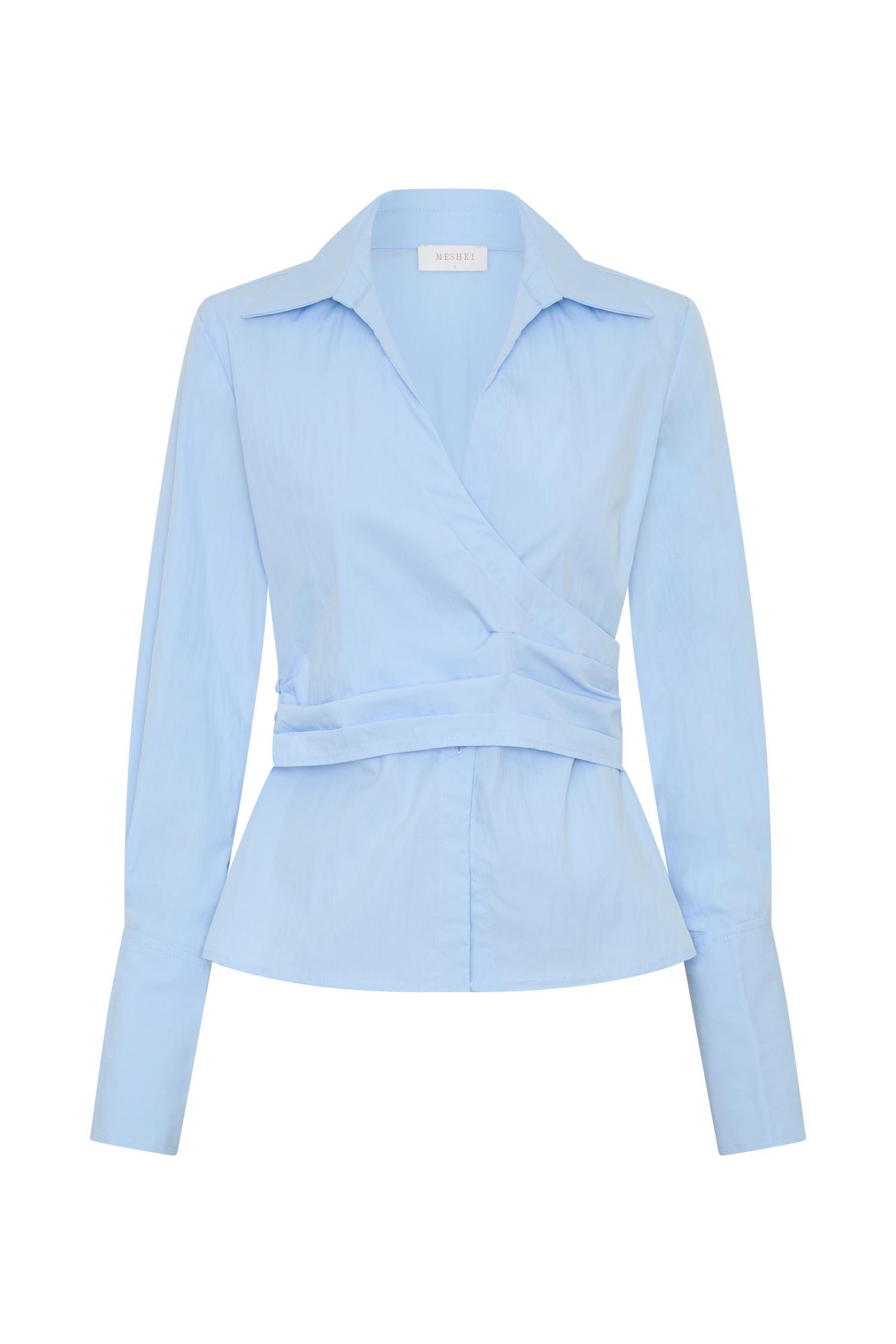 Cotton-Blend Textured Knit Shirt in Black Product Image