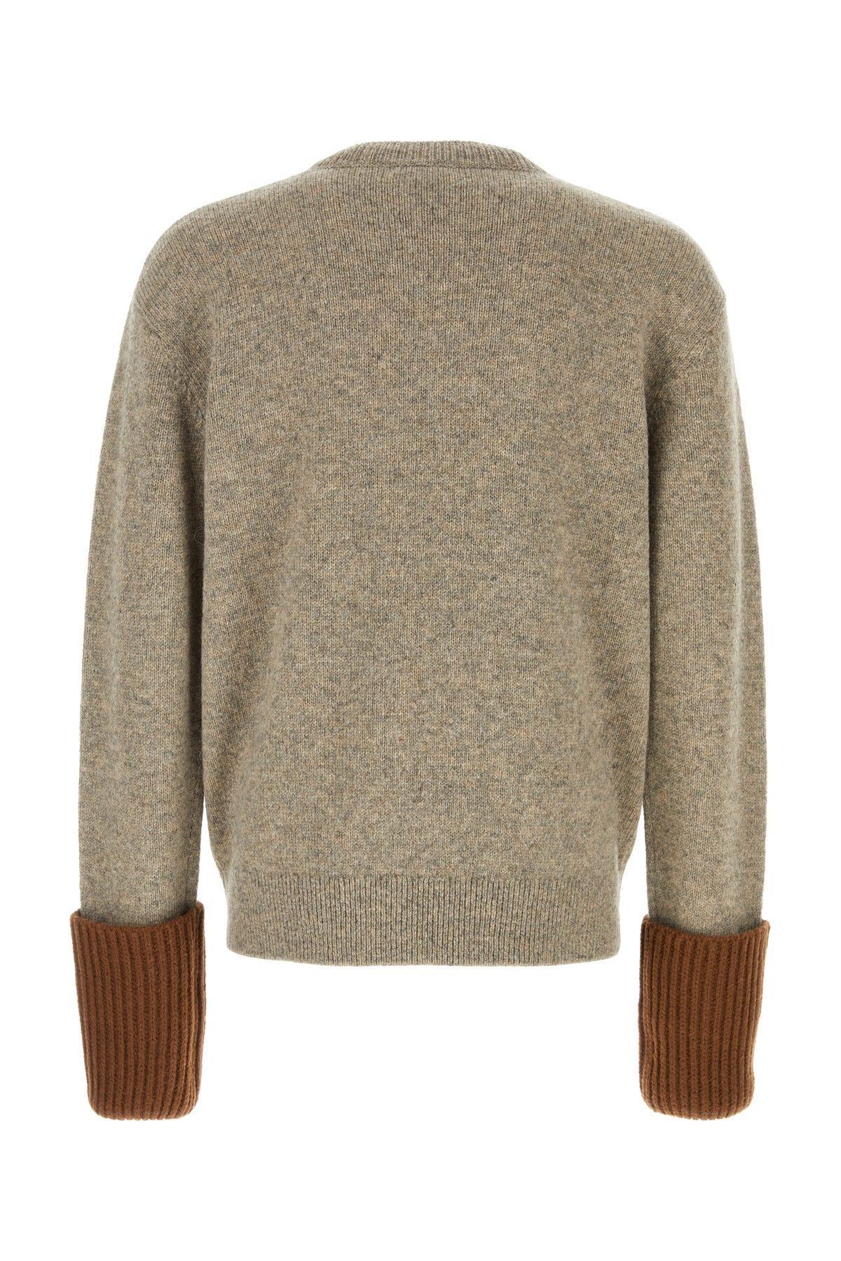 DRIES VAN NOTEN Knitwear In Gray Product Image