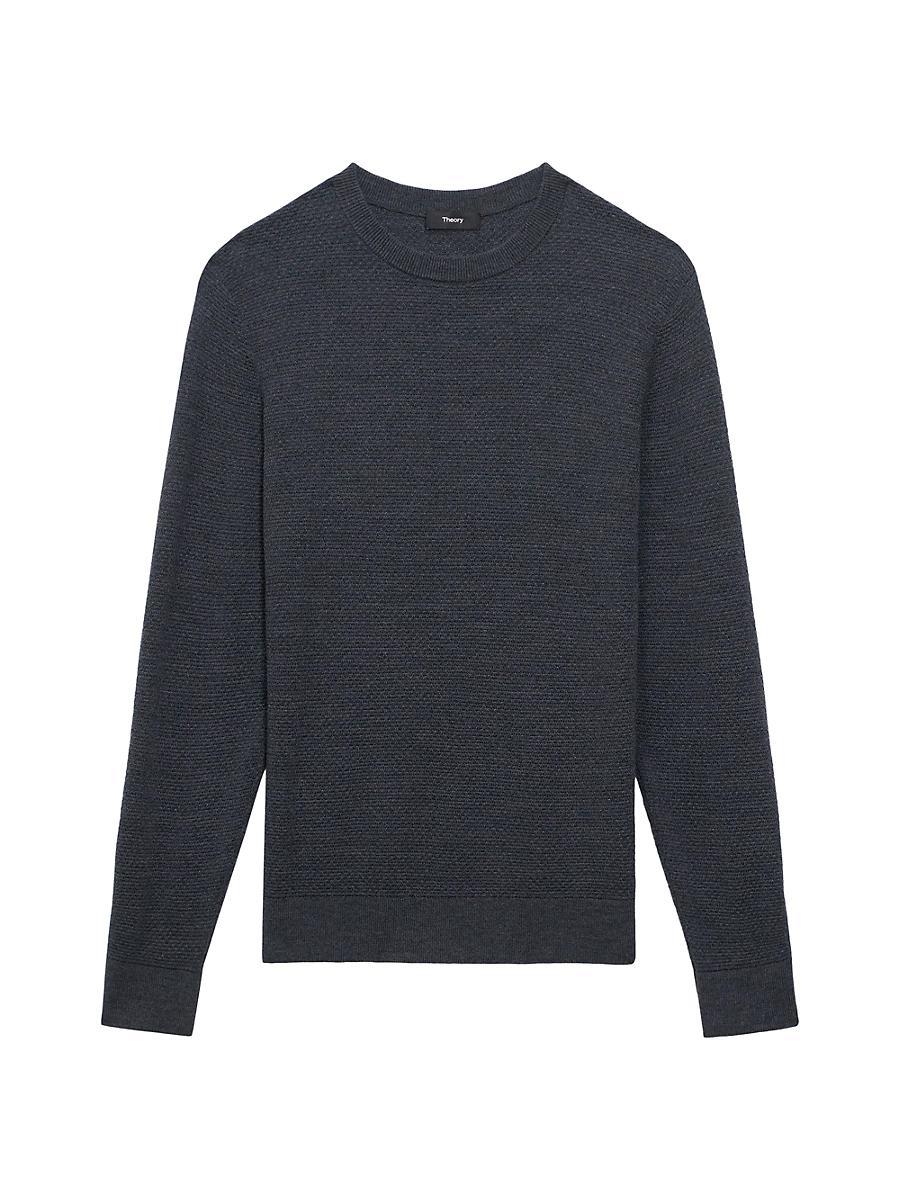 Mens Maden Merino Wool Crewneck Sweater Product Image