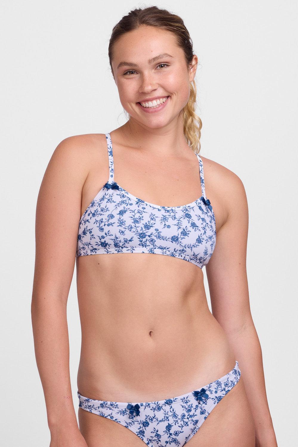 Jocelyn Bikini Top - Sour Grape Contrast Female Product Image