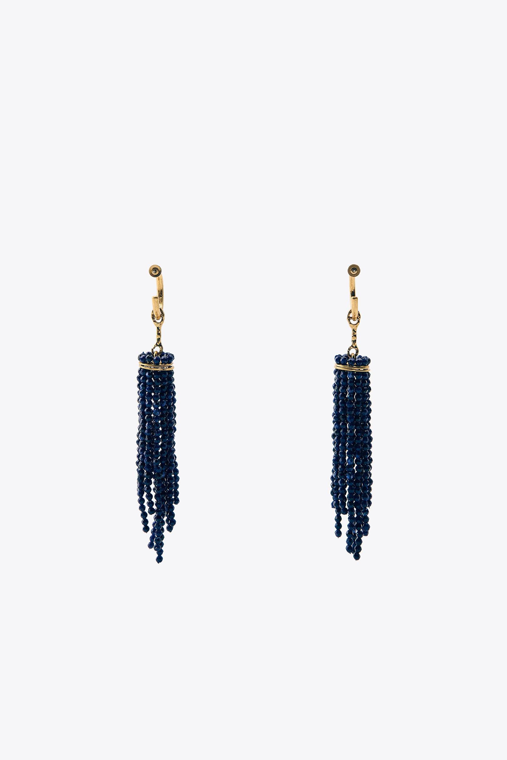 BEADED CASCADE EARRINGS Product Image