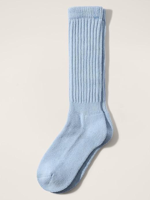 Cloud Scrunch Sock Product Image