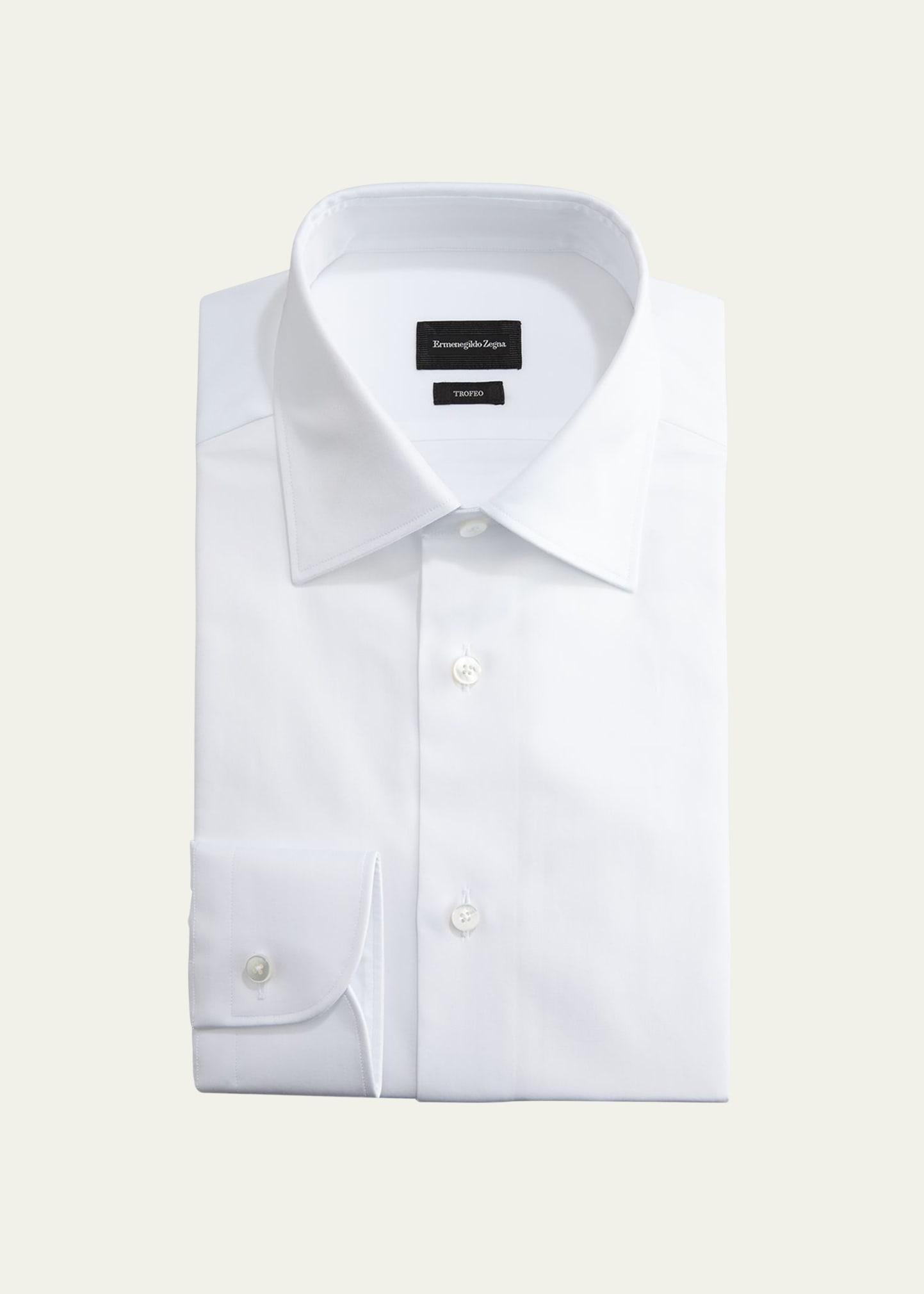 Mens Trofeo Regular-Fit Dress Shirt Product Image