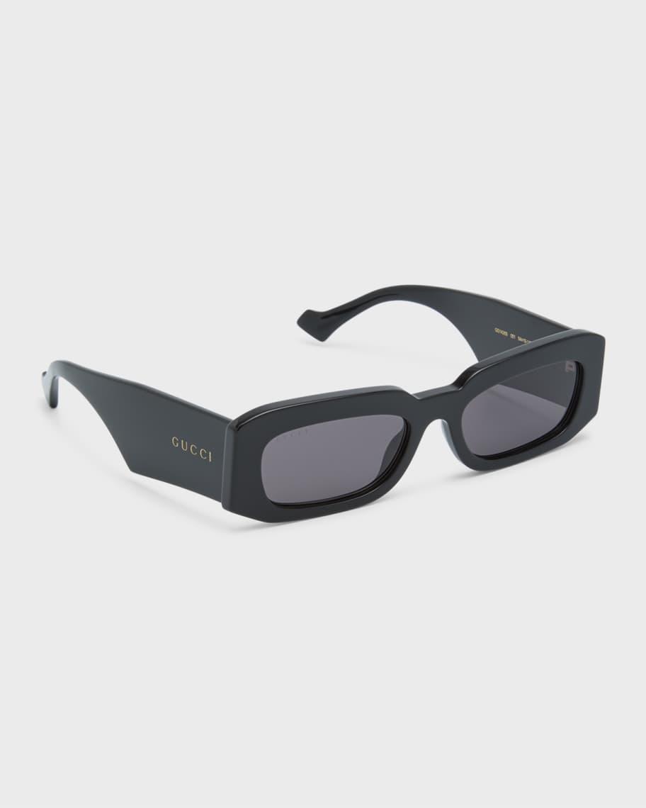 Mens GG1426Sm Acetate Rectangle Sunglasses Product Image