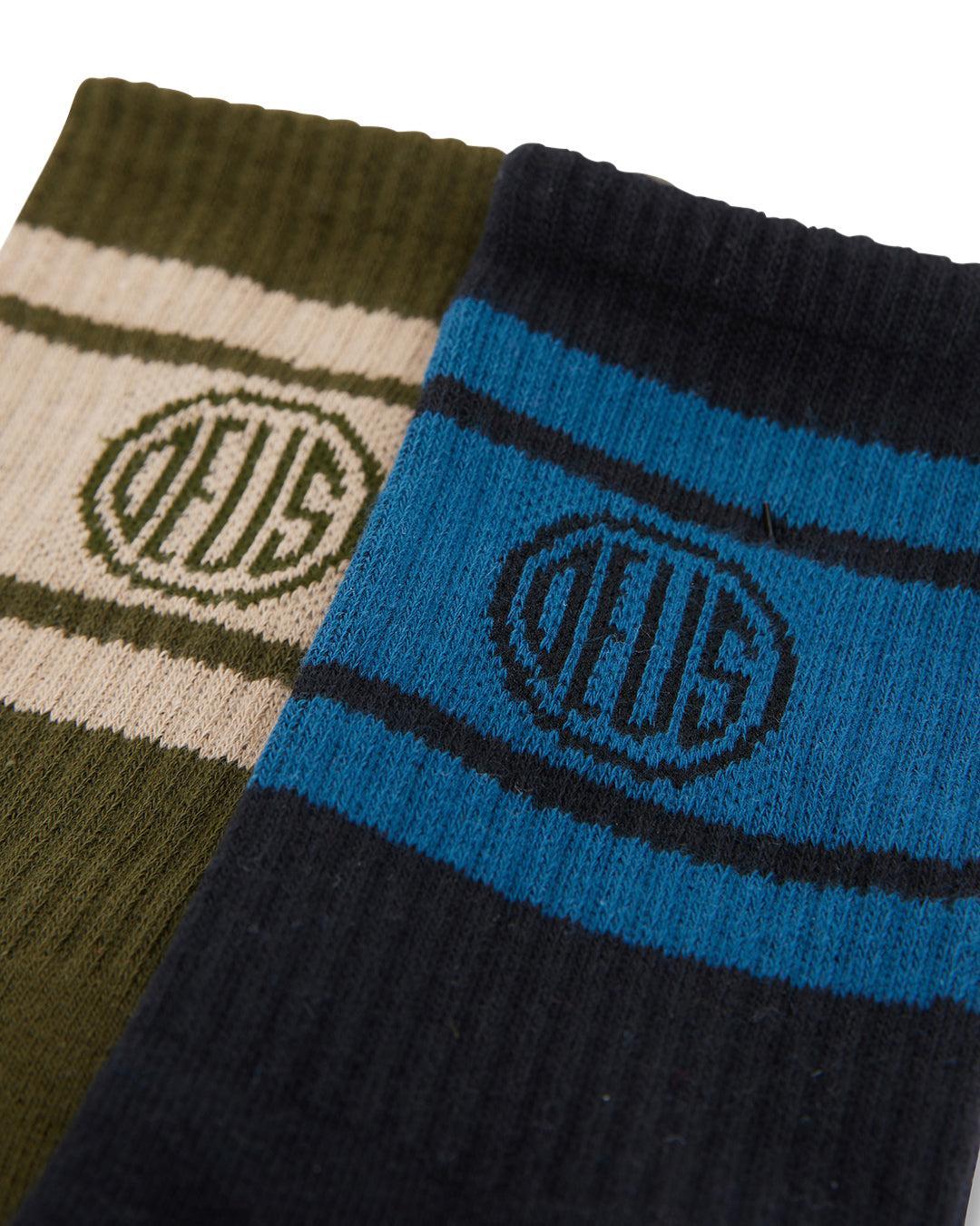 Pill Logo Sock - 2 Pack Multi Product Image