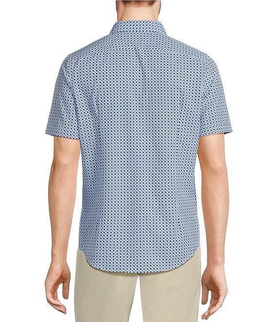 Murano Slim Fit Performance Stretch Short Sleeve Woven Shirt Product Image
