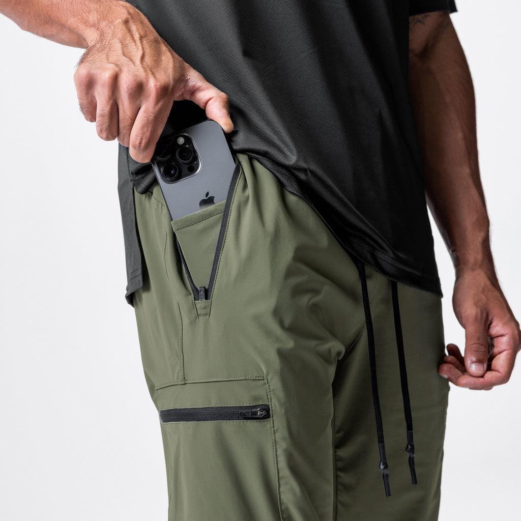 0698. Tetra-Lite® Inlay Pocket High Rib Jogger - Olive Product Image