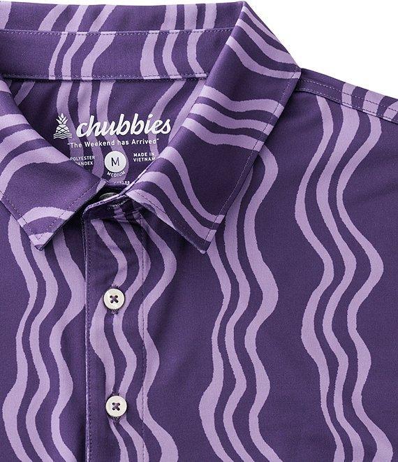 Chubbies Wavy Daze Printed Performance Polo Shirt Product Image