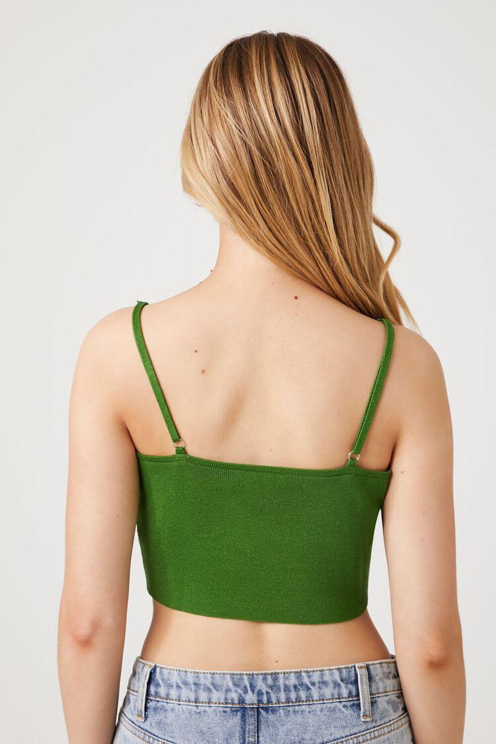 Sweater-Knit Cropped Cami | Forever 21 Product Image