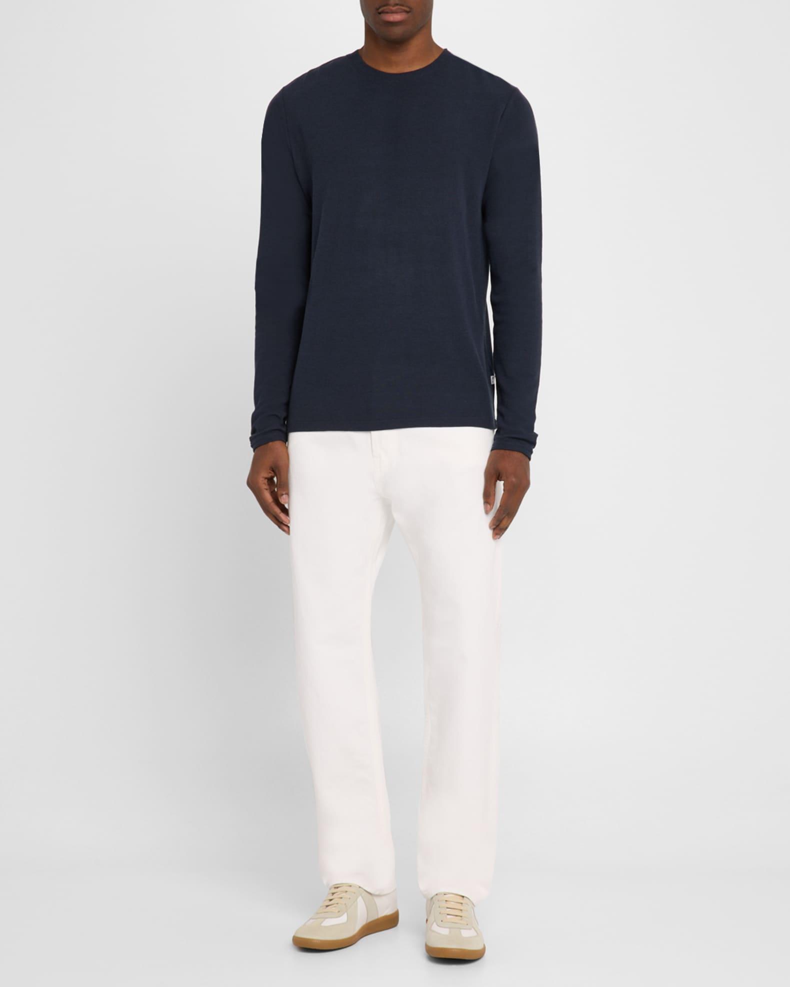 Men's Wool Quarter-Zip Polo Sweater Product Image