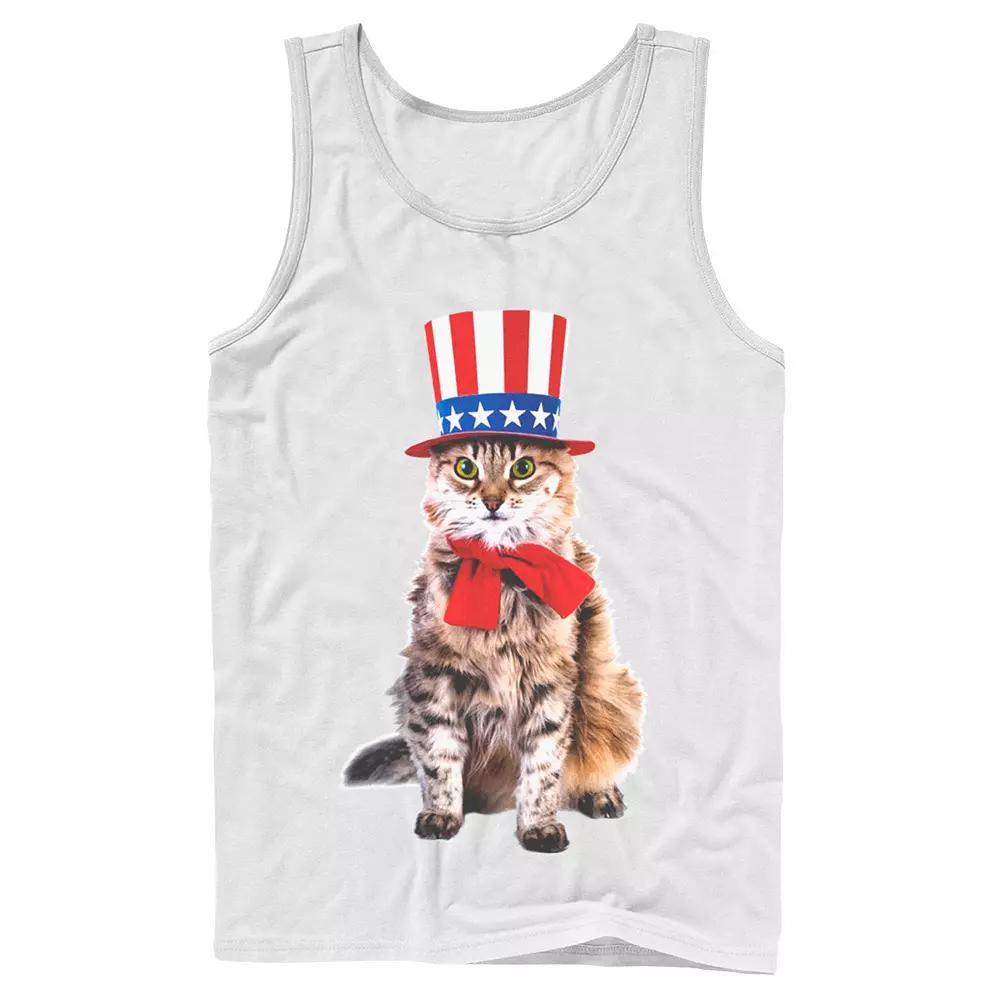 Men's Fifth Sun Meowica Cat Tank Top,  Product Image