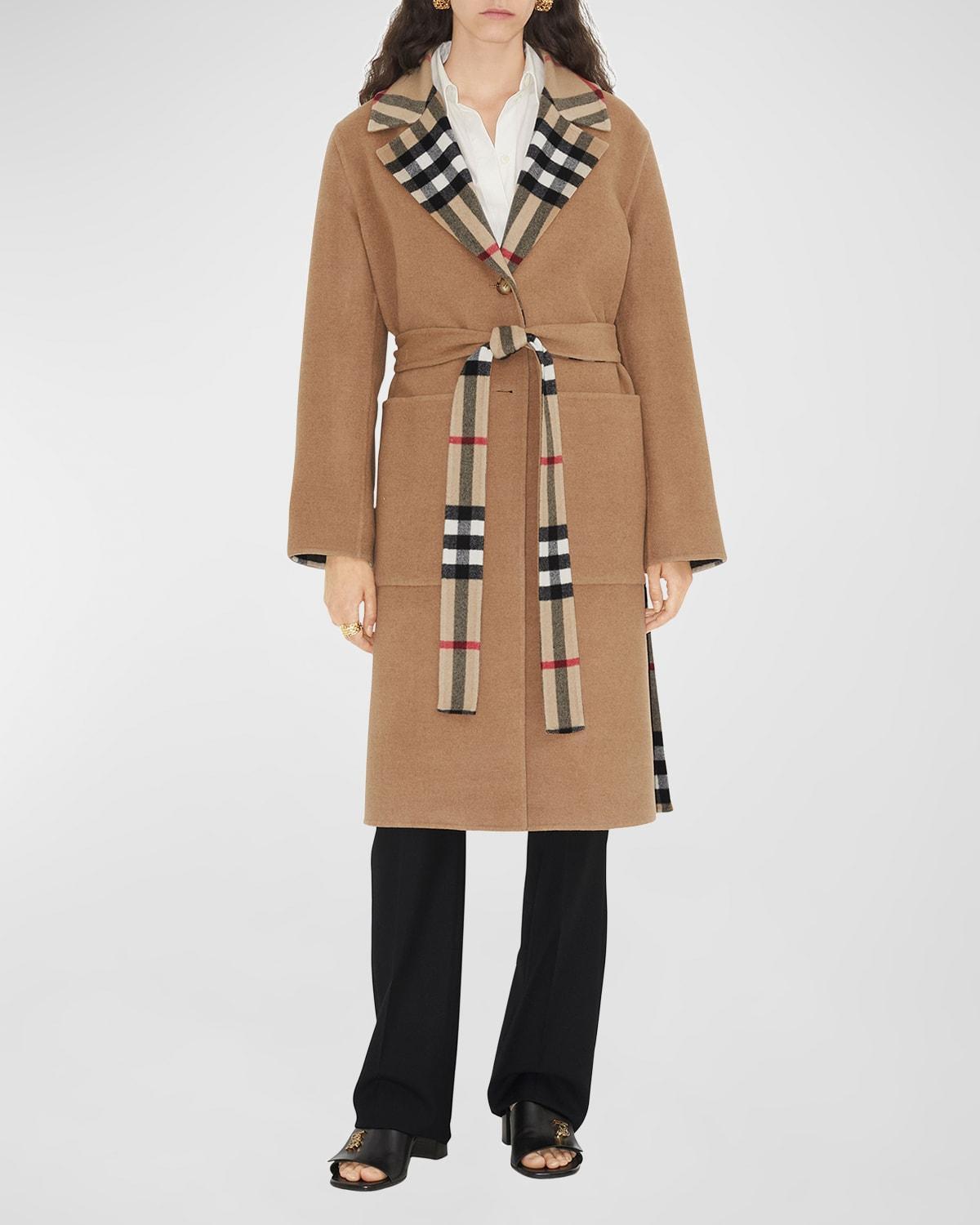 Dorea Belted Reversible Coat Product Image