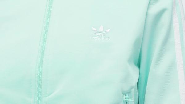 adidas Adicolor Classics Firebird Track Jacket Semi Flash Aqua M Womens Product Image