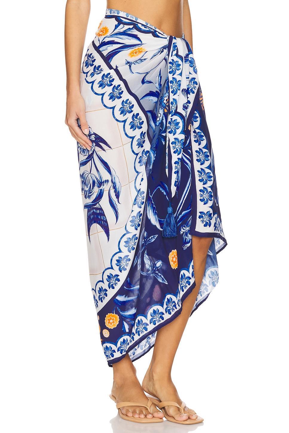 Marine Azure Sarong Agua Bendita Product Image