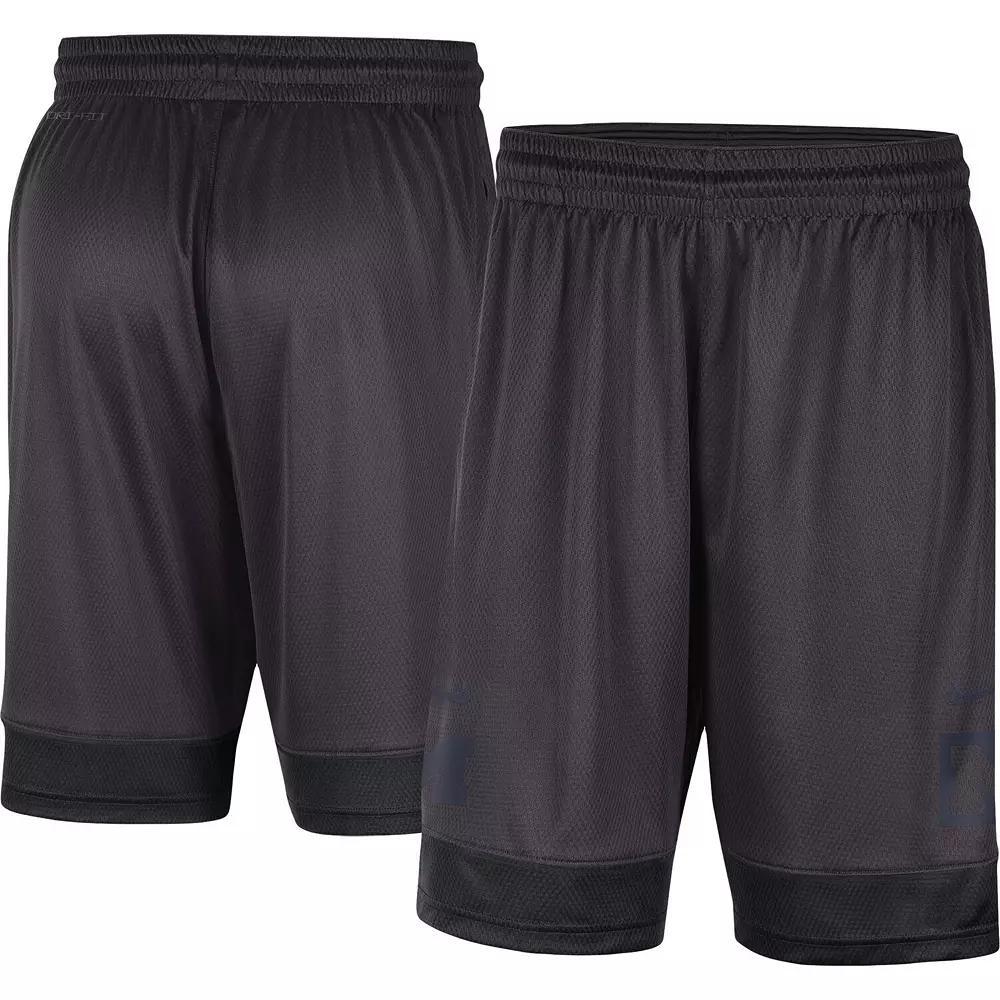 Men's Nike Charcoal Michigan Wolverines Performance Fast Break Shorts, Size: XL Product Image