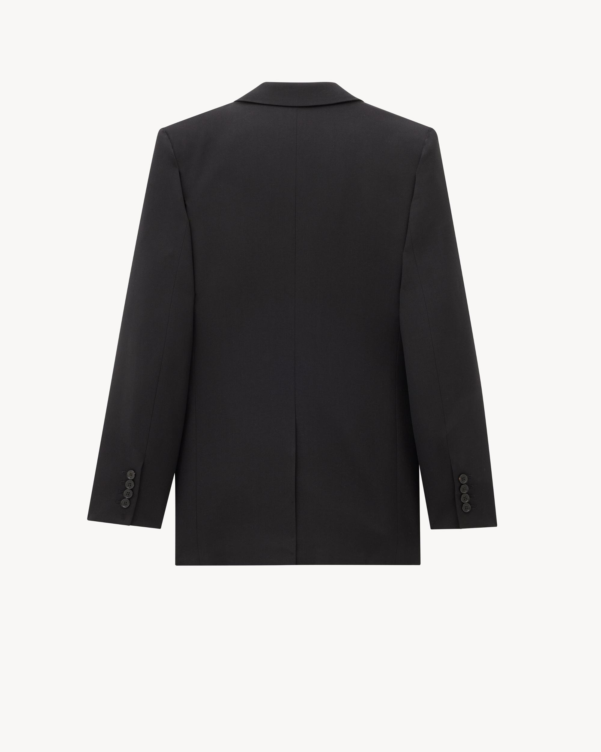 Jacket in Wool Gabardine Product Image