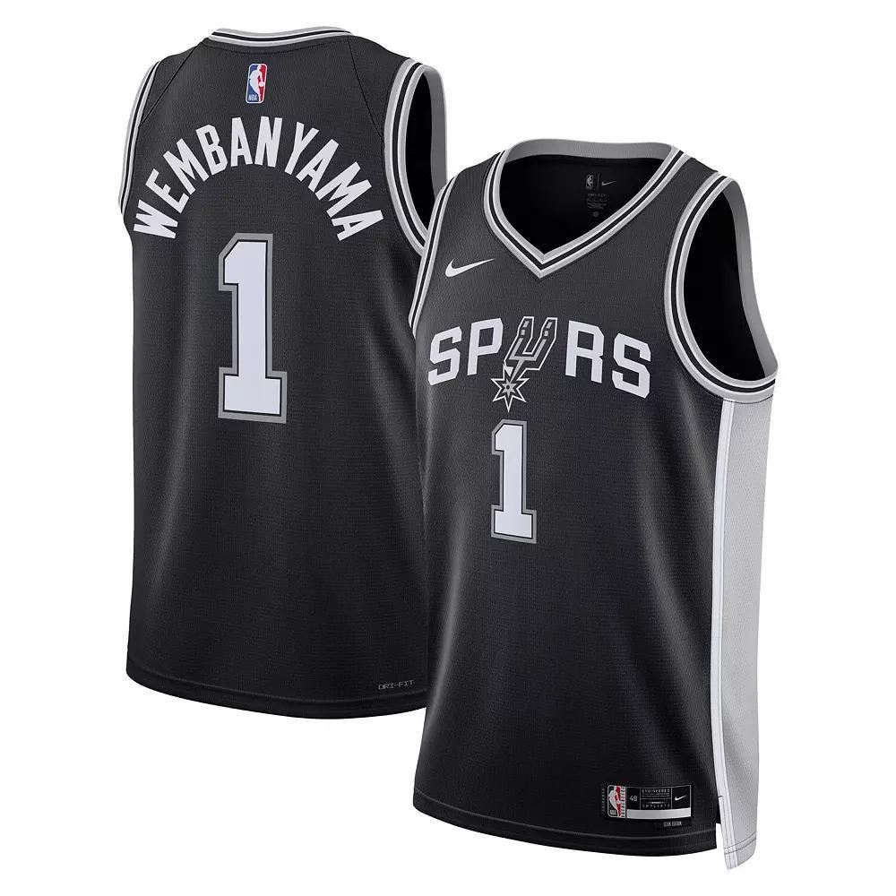 San Antonio Spurs Icon Edition Nike Mens Dri-FIT NBA Swingman Jersey | DN2022-015 Product Image