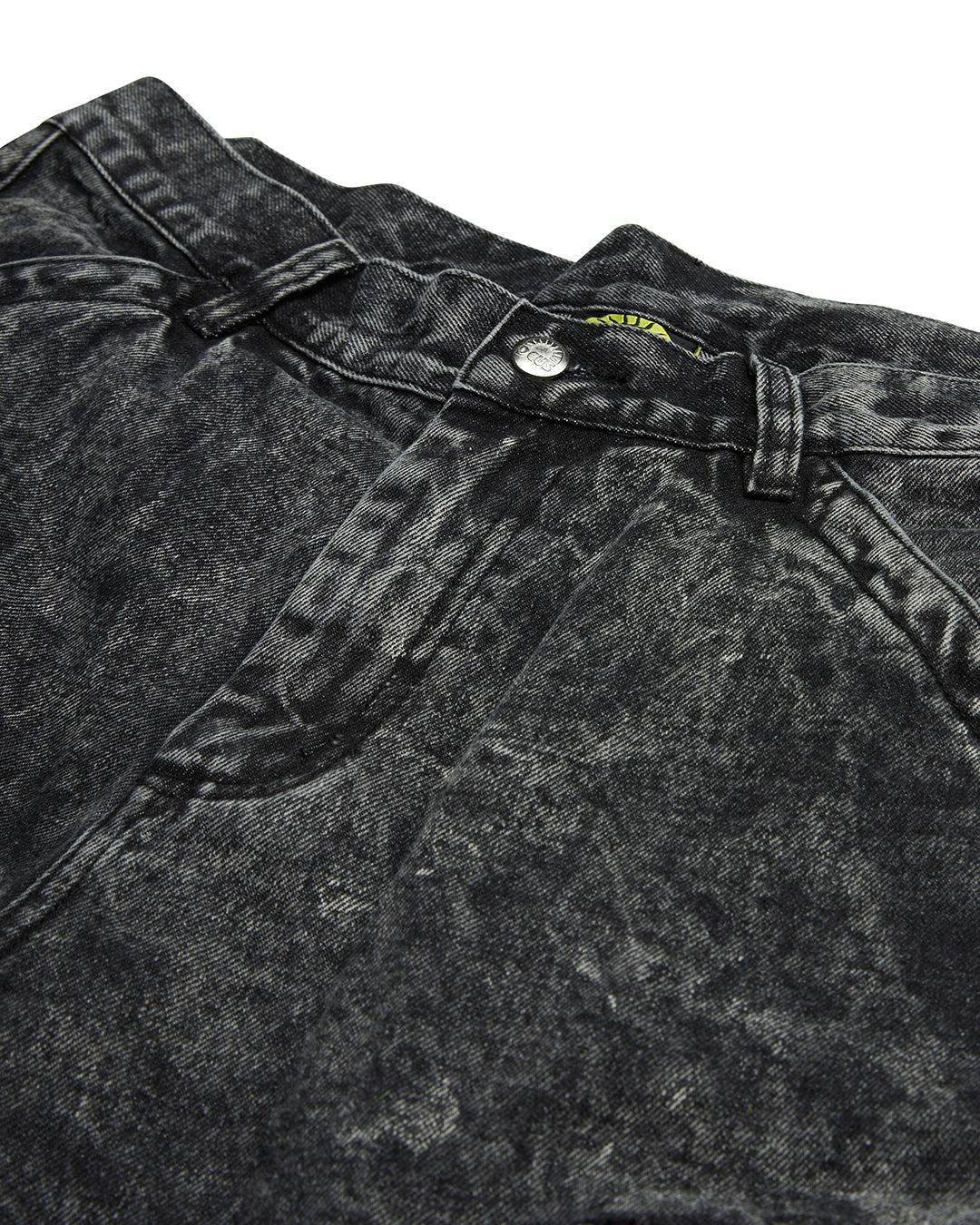 Burly Cargo Short - Mid Black Product Image