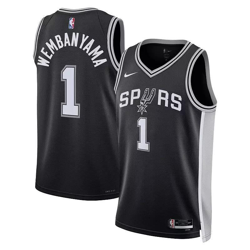San Antonio Spurs Icon Edition Nike Mens Dri-FIT NBA Swingman Jersey | DN2022-015 Product Image