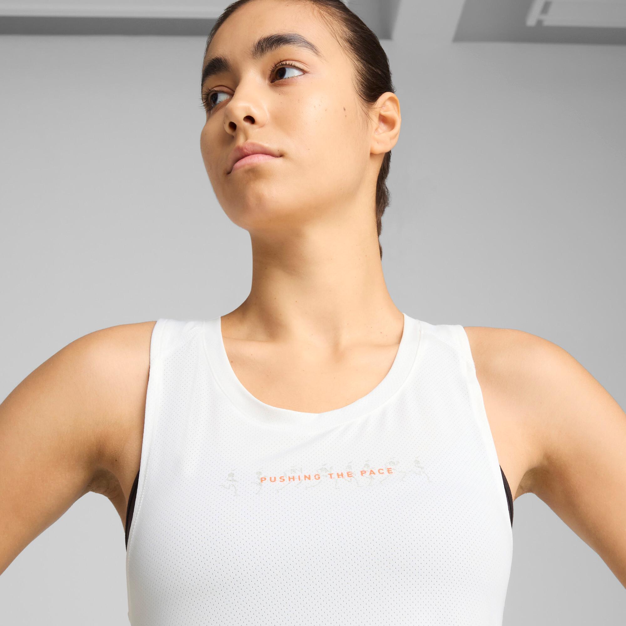 PUMA RUN GRAPHIC Women's Mesh Singlet Product Image