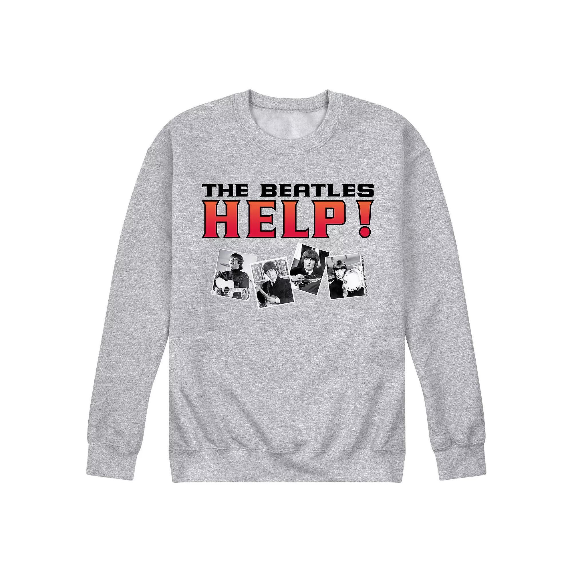 Men's The Beatles Help Fleece Sweatshirt,  Product Image
