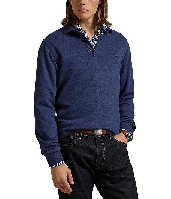 Polo Ralph Lauren Luxury Jersey Long Sleeve Polo Shirt Product Image