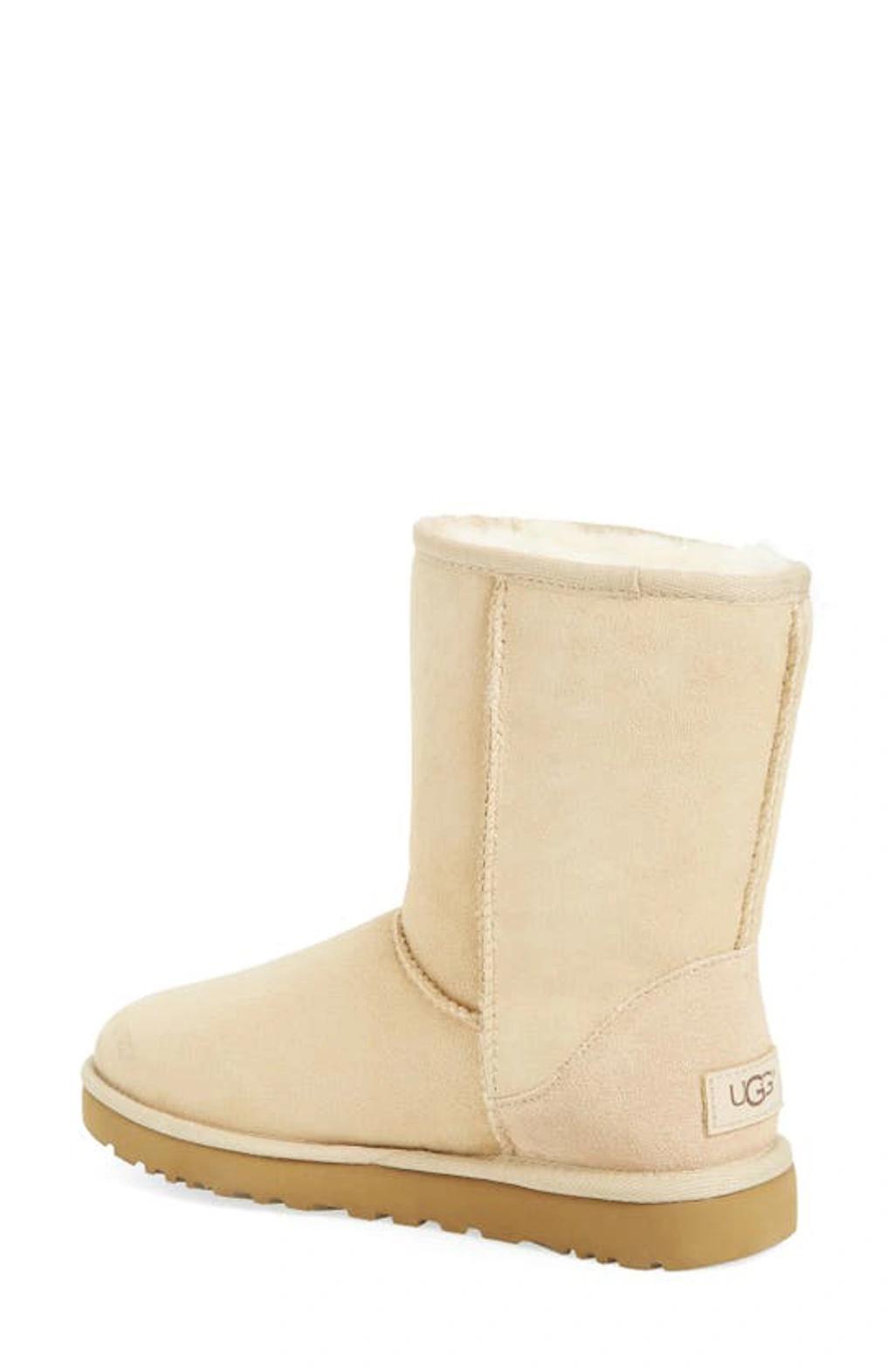 UGG Classic Ii Genuine Shearling Lined Short Boot In Sand Product Image