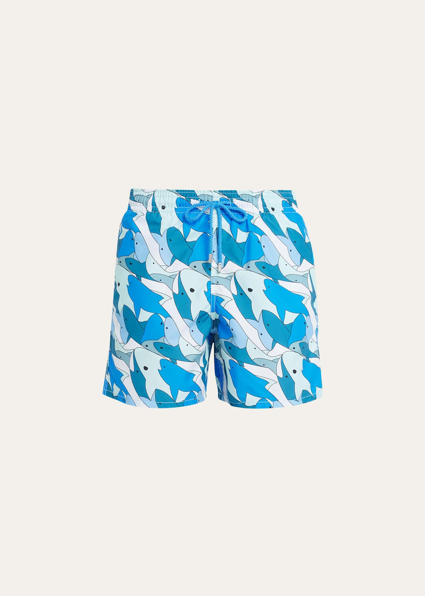 Mens Shark Swim Shorts Product Image