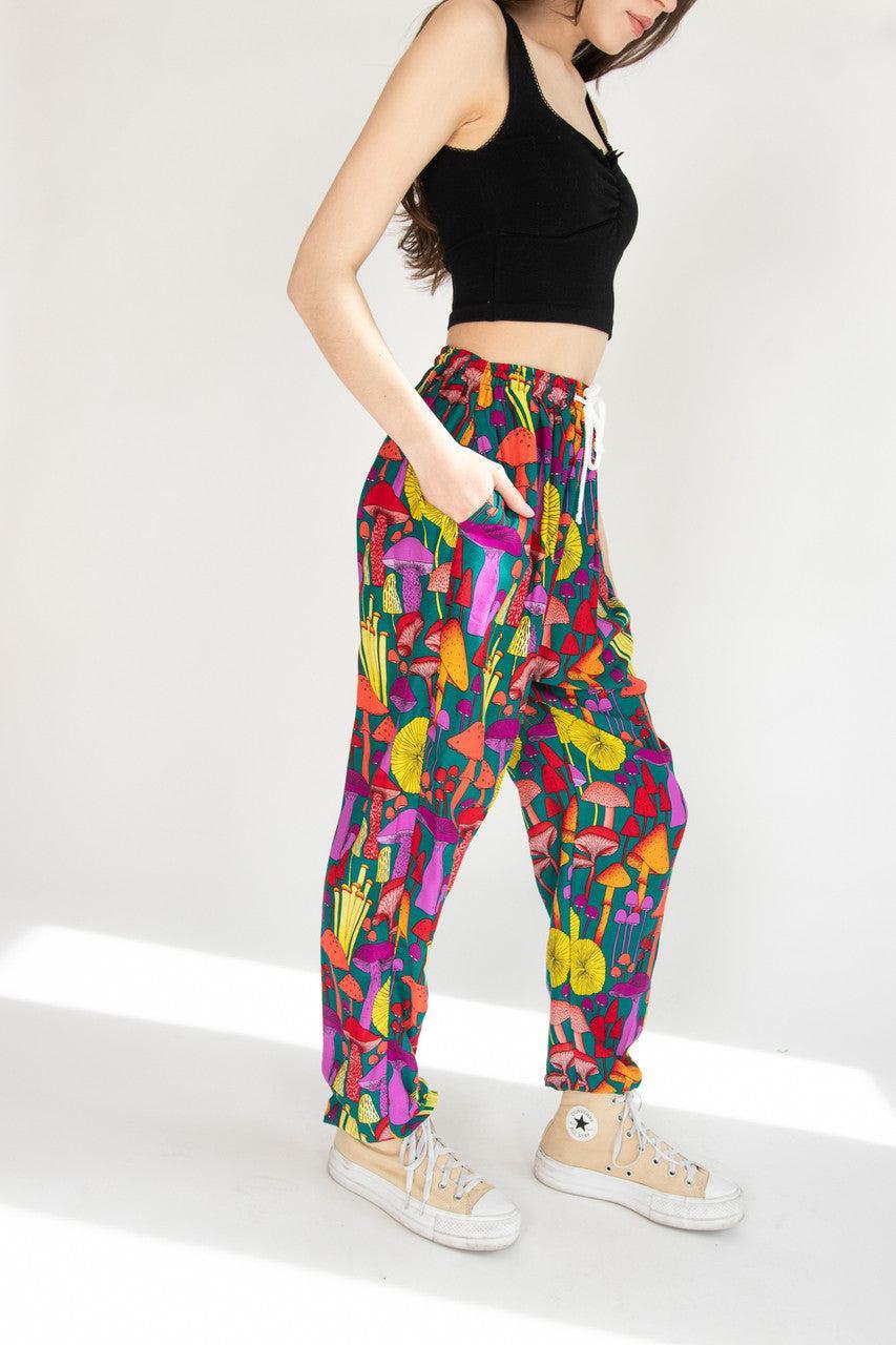 Wild Mushrooms Rayon Pants Product Image