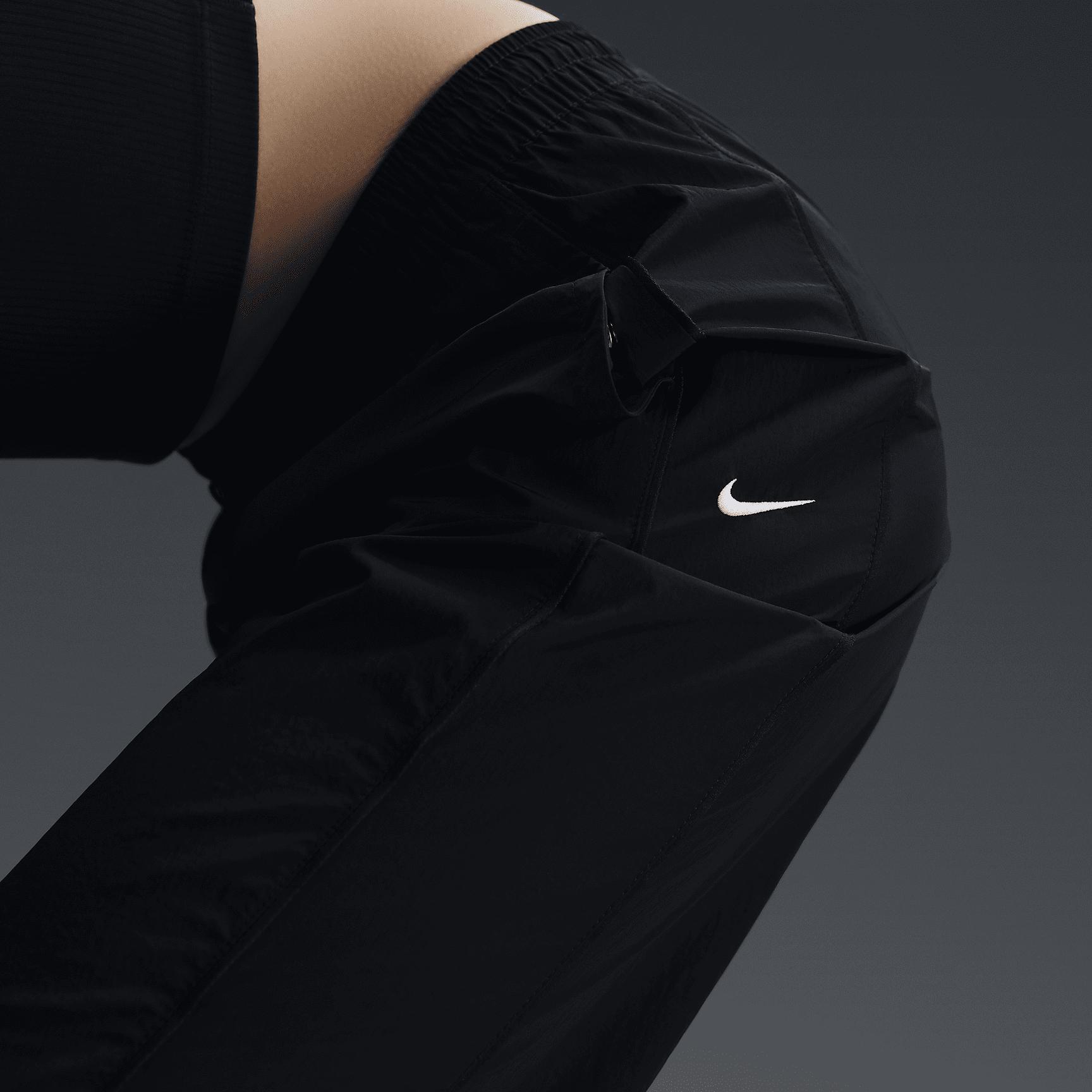 Nike Womens Windrunner High-Waisted Woven Open-Hem Pants | FV7655-010 Product Image