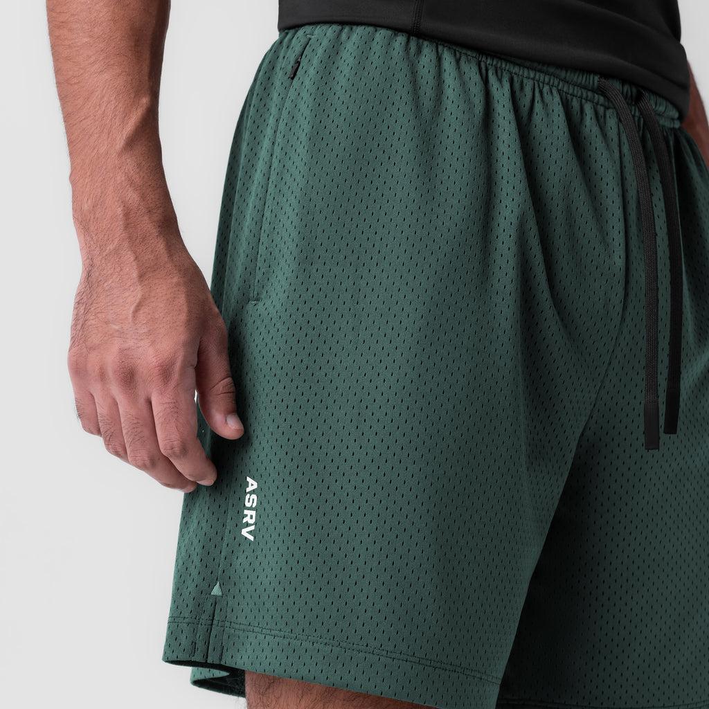 0988. Reversible 2-in-1 Short - Forest Green Male Product Image