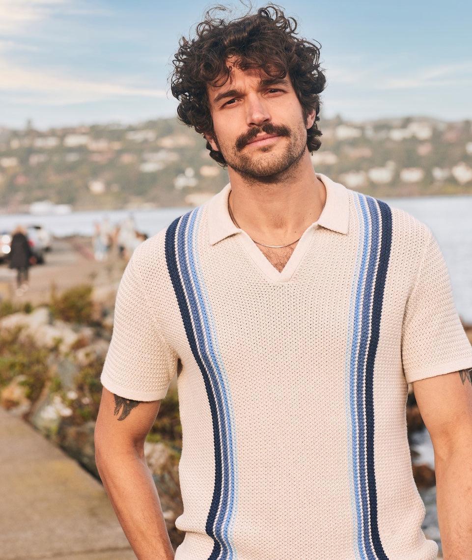 Conrad Sweater Polo Product Image