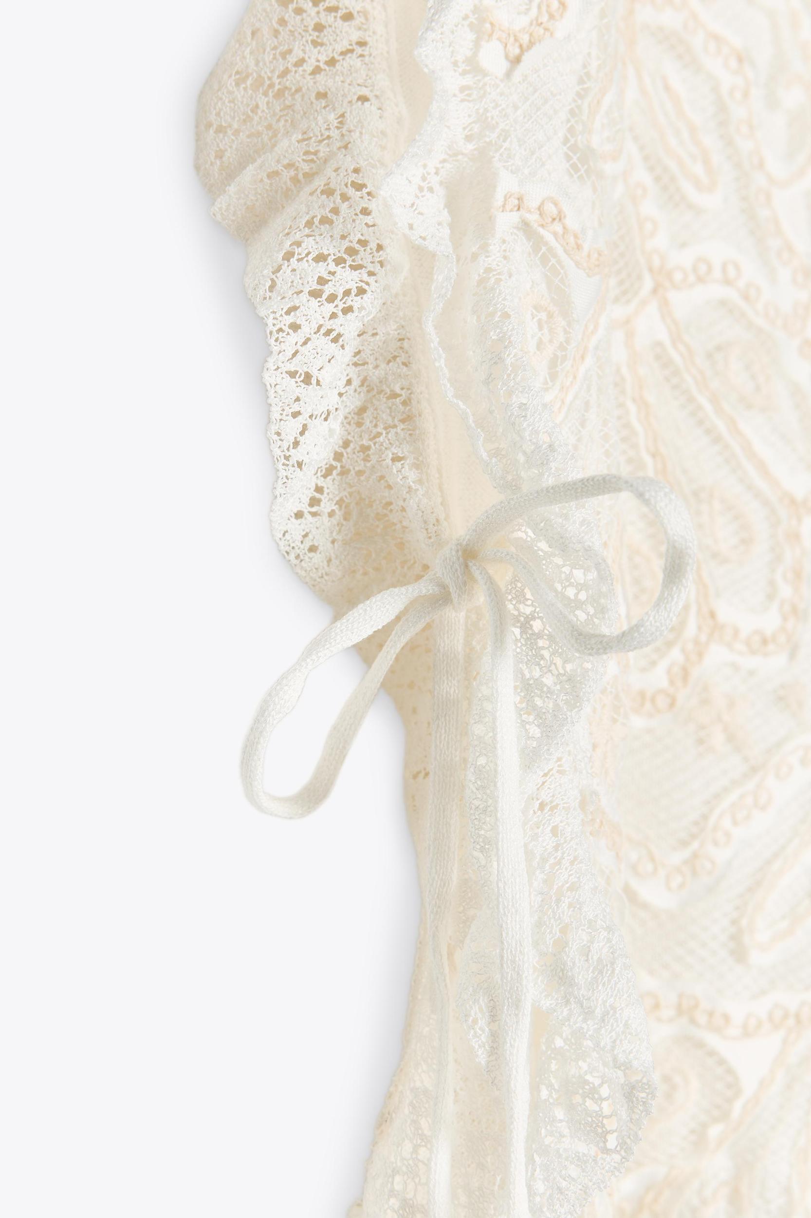 SIDE TIE KNIT TOP Product Image