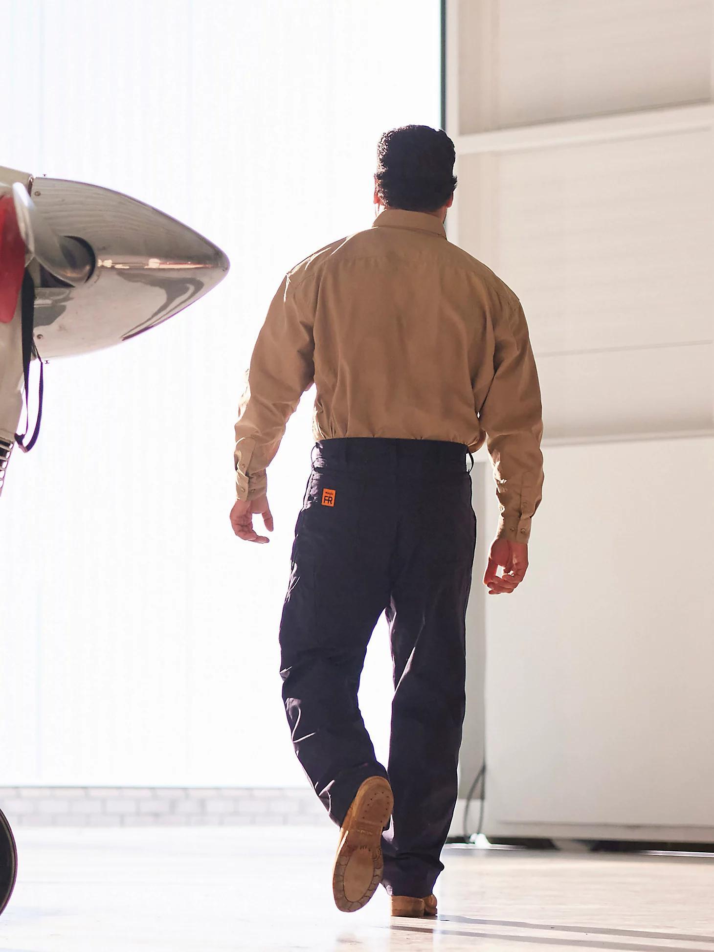 Wrangler® FR Flame-Resistant Riggs Carpenter Pant | Men's PANTS | Wrangler® Product Image