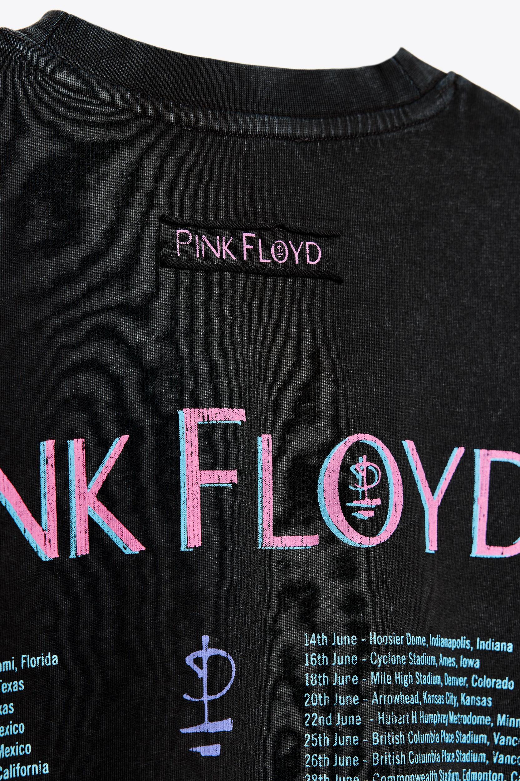 PINK FLOYD WASHED EFFECT T-SHIRT Product Image