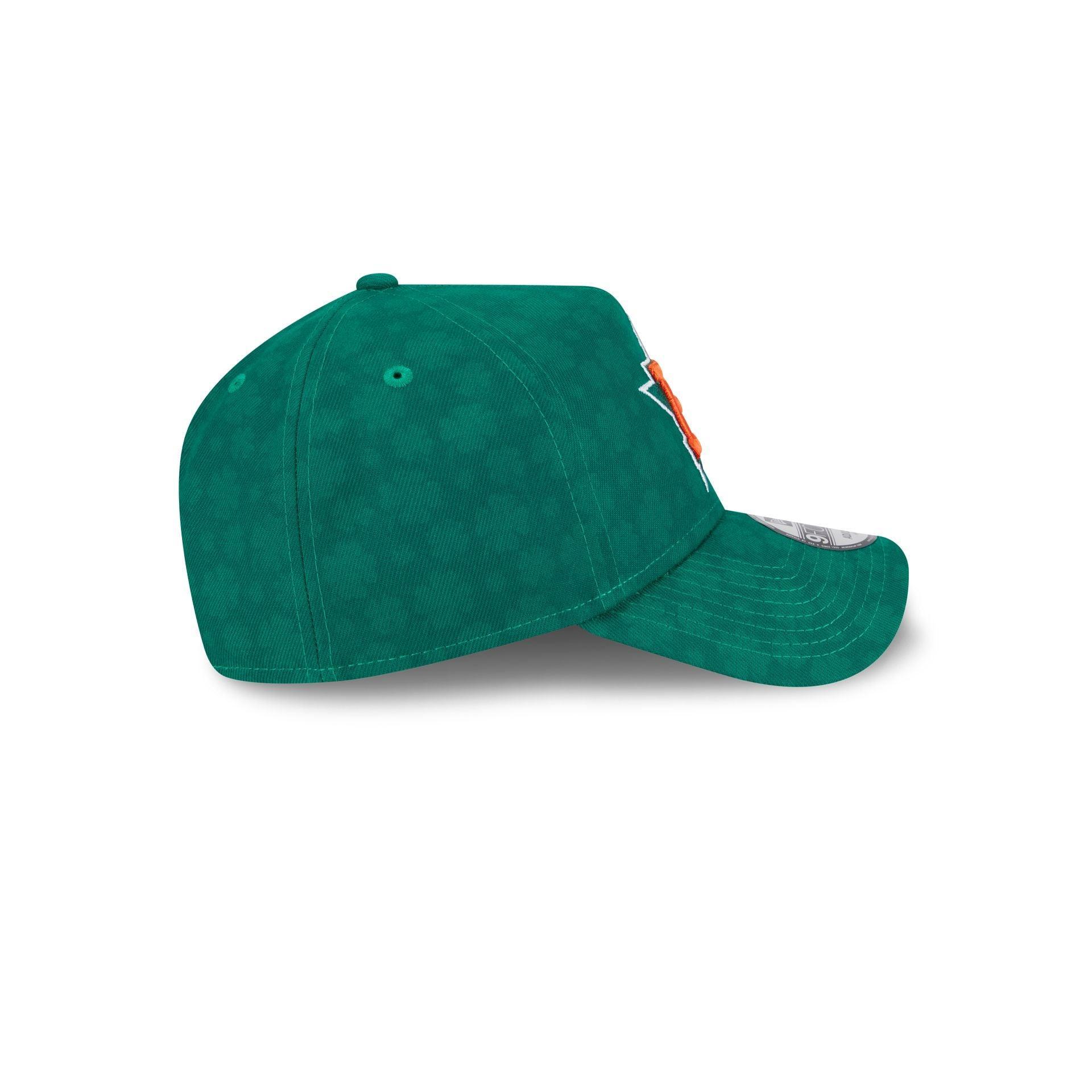 Houston Astros St. Patrick's Day 2025 9FORTY A-Frame Snapback Hat Male Product Image
