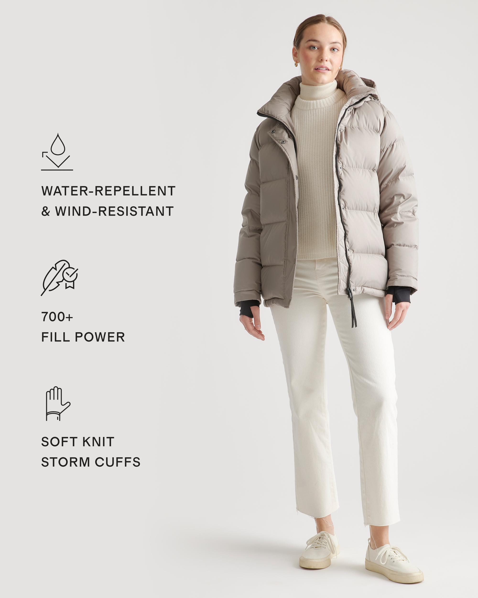 Quince | Women's Responsible Down Puffer Jacket Size XS, Recycled Polyester Product Image