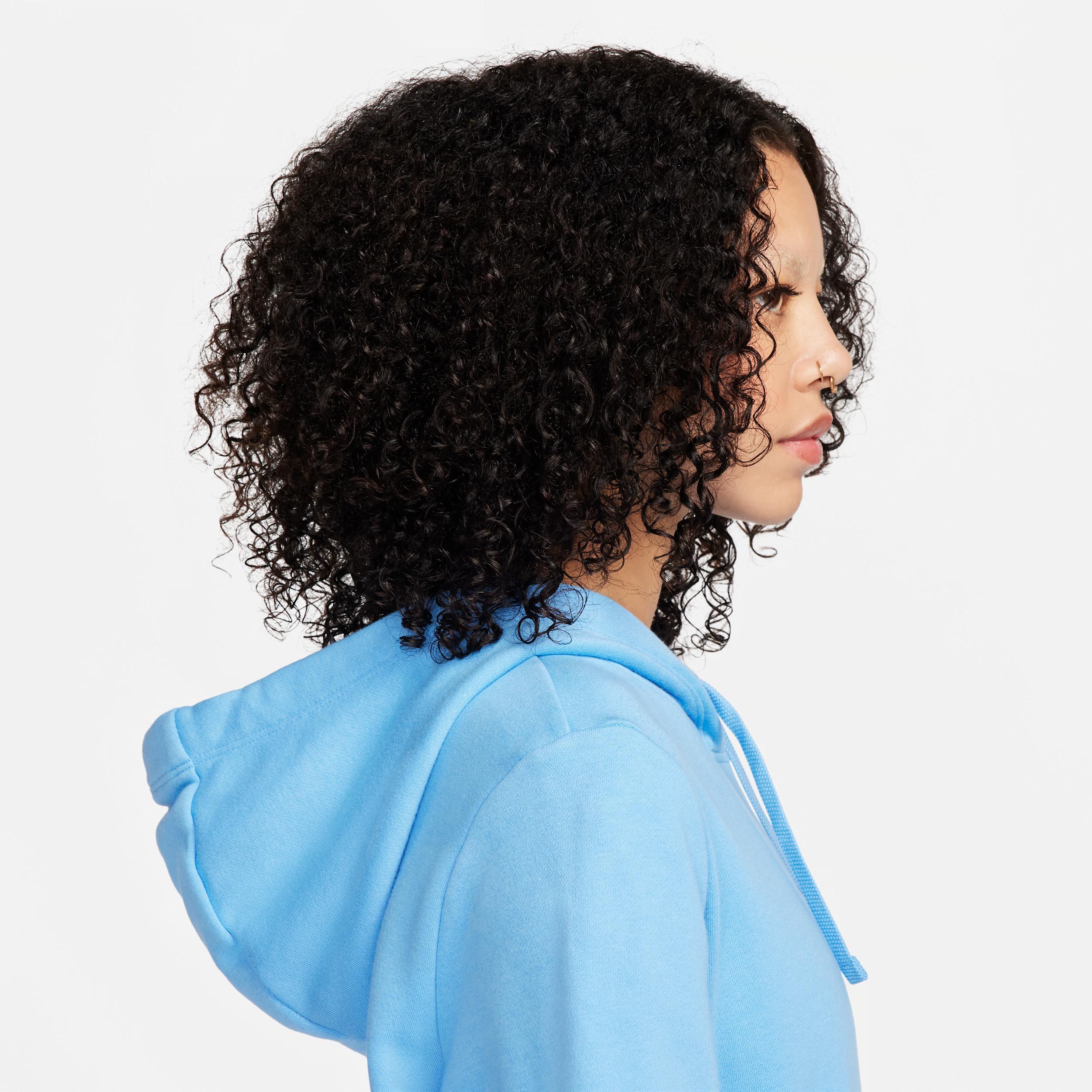 Womens Nike Sportswear Club Fleece Pullover Hoodie | DQ5793-010 Product Image