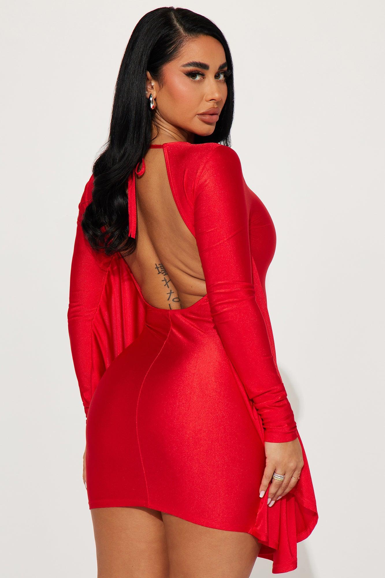 Liliana Mini Dress - Red Product Image