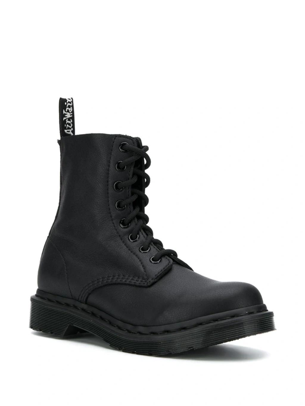 DR. MARTENS' Black 1460 Pascal Virginia Boots In Negro Product Image