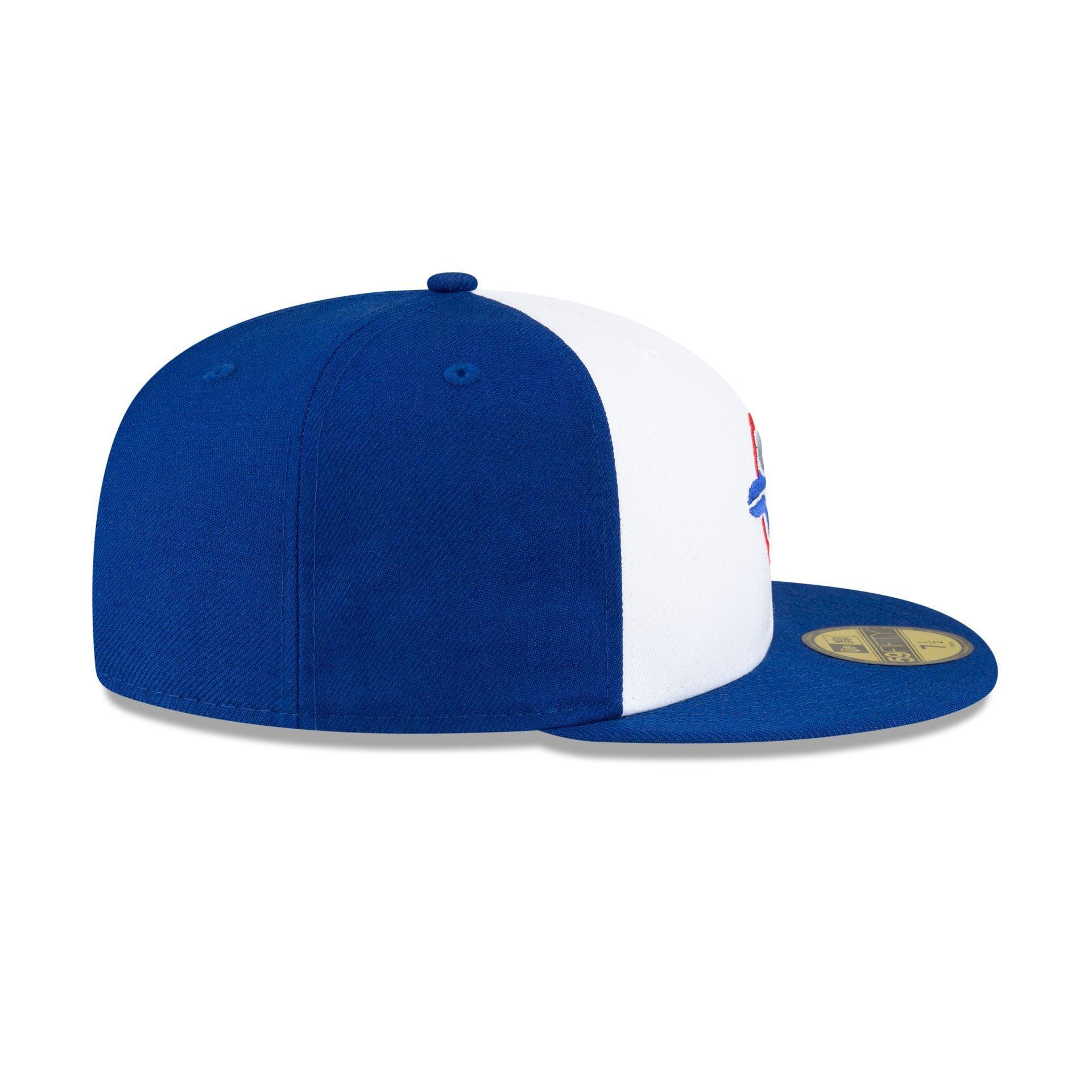 White Toronto Blue Jays X Lost & Found 59FIFTY Fitted Hat Male Product Image